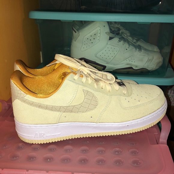 nike air force 1 lemon drop